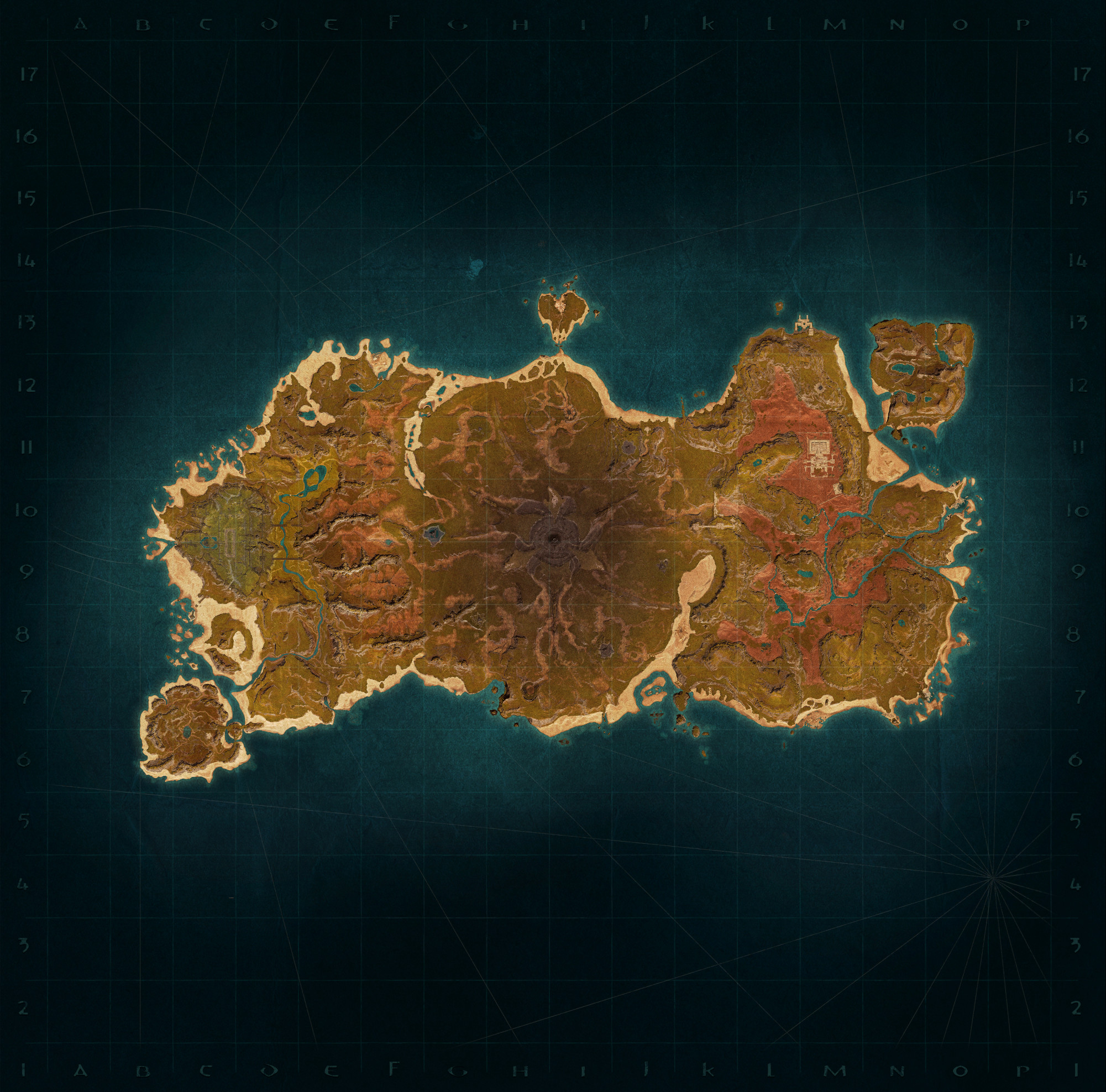 Conan Exiles Interactive Map Isle Of Siptah